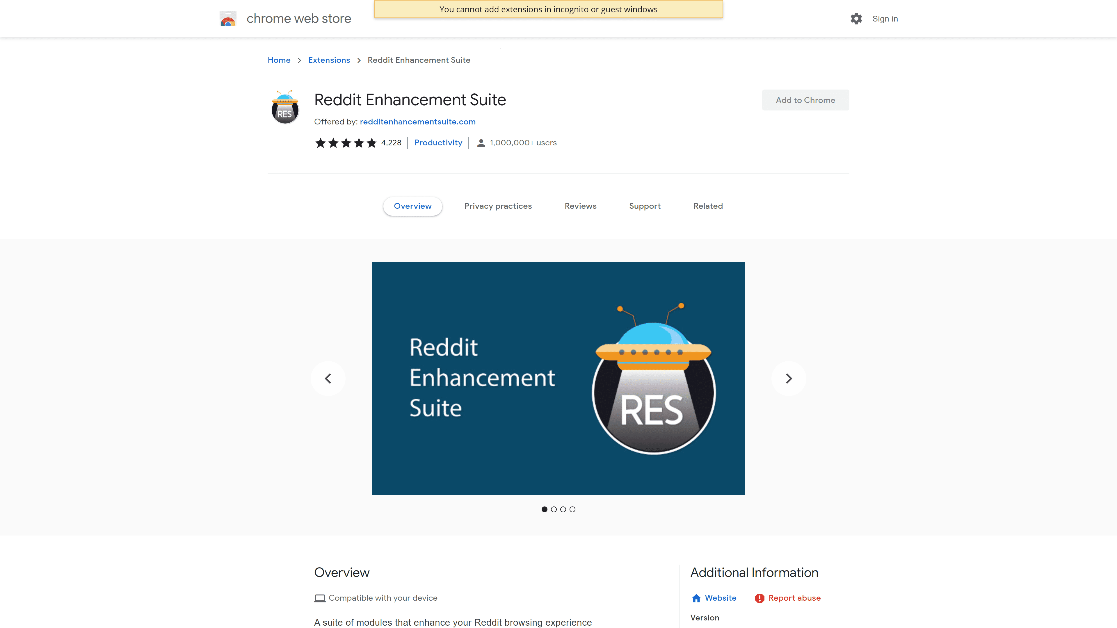 Reddit Enhancement Suite