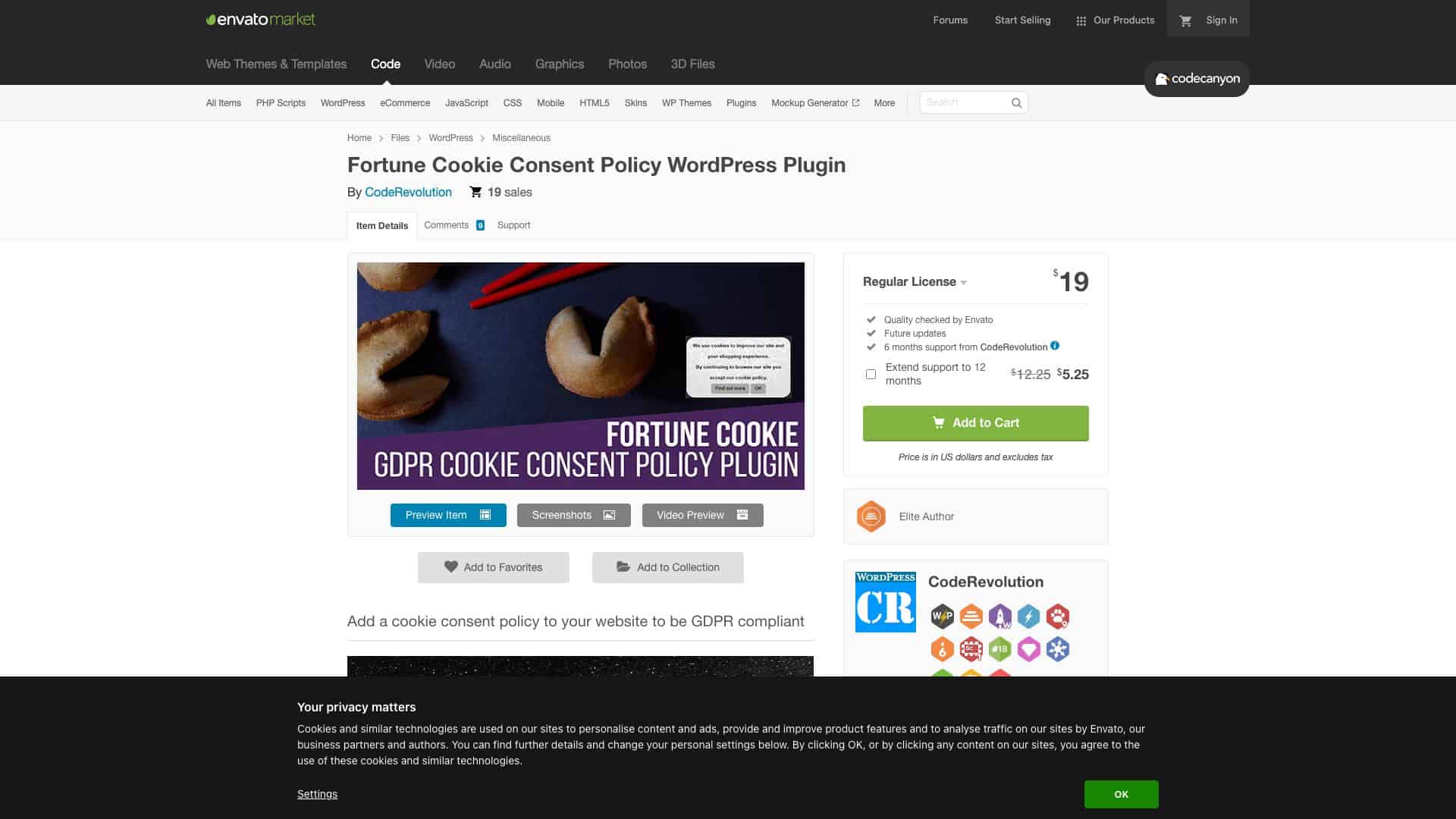 codecanyon net item fortune cookie consent policy wordpress plugin 18936119 1643924743858