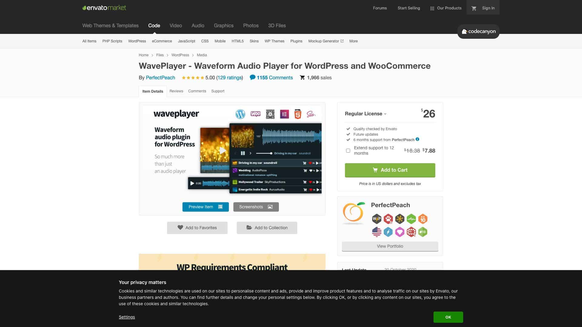 codecanyon net item waveplayer a wordpress audio player 14349799 1643938956648