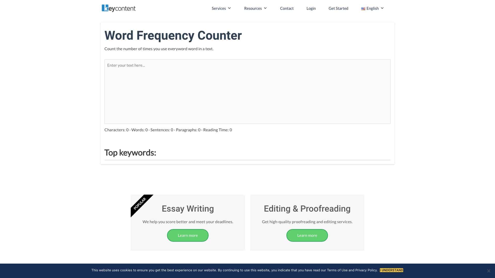key content com word frequency counter 1643928158168