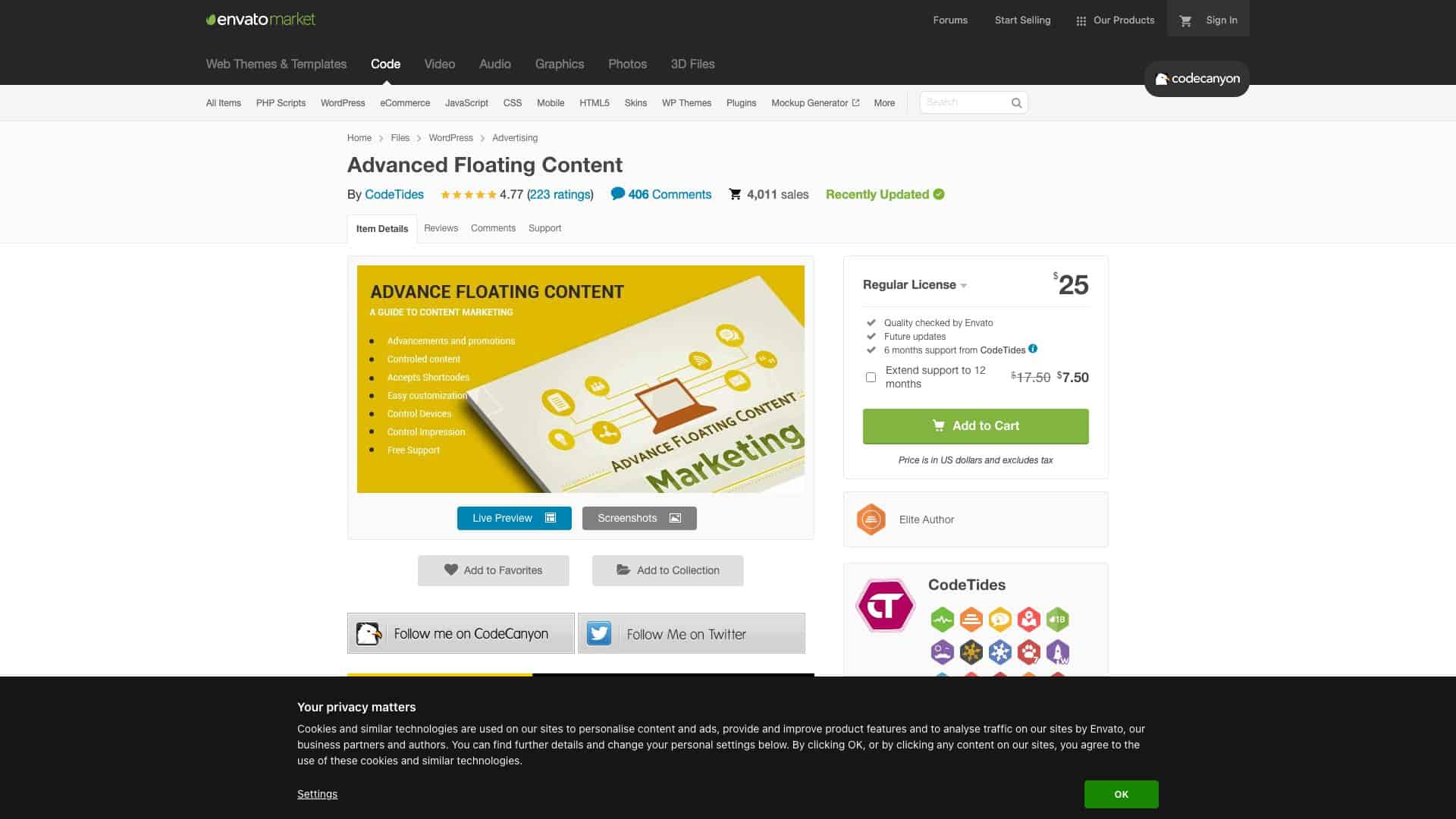 codecanyon net item advanced floating content 9945856 1647607390946